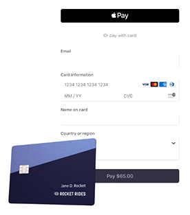 Formulaire de paiement en ligne